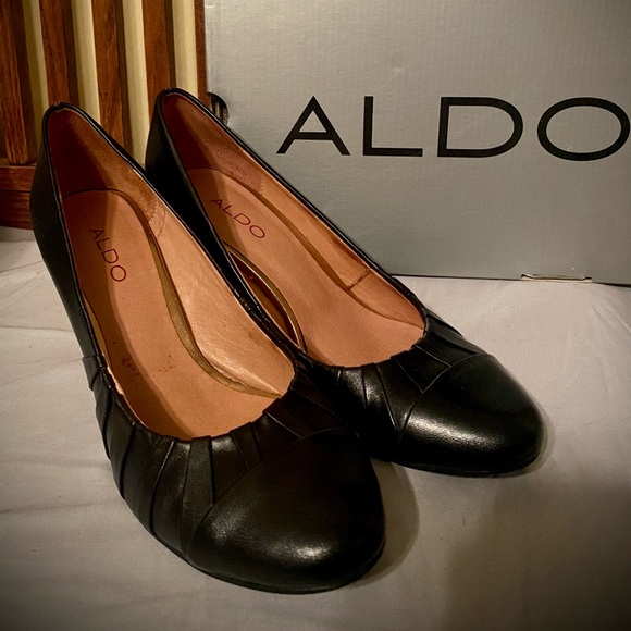 ALDO Black Lauriange Heels in 38 (7.5) - Picture 3 of 5